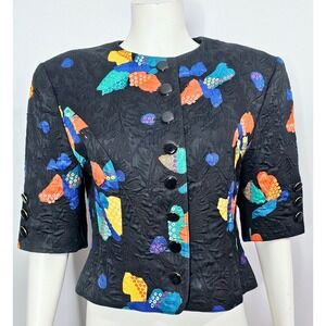 Vintage 80s/90s Louis Feraud Butterfly Blazer Jacket